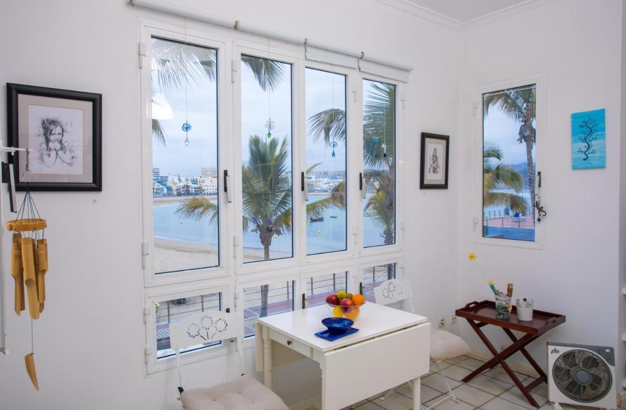 Mariposa Blanca, Apartamento En 1ª Linea De Playa Las Palmas de Gran Canárias Exterior foto