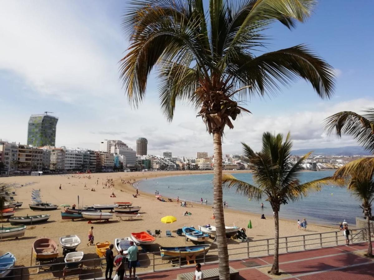 Mariposa Blanca, Apartamento En 1ª Linea De Playa Las Palmas de Gran Canárias Exterior foto
